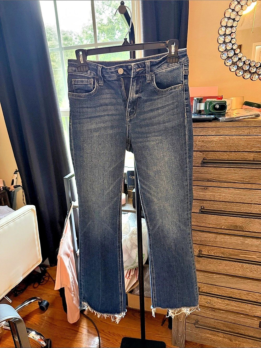 Vervet Straight Leg Jeans Denim Waist 25